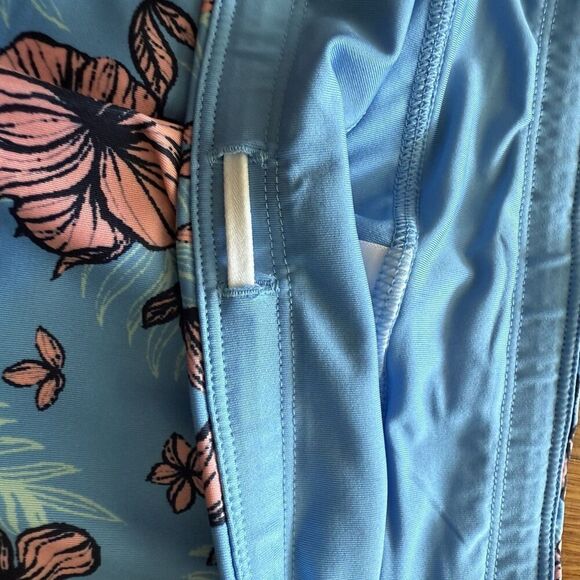 Coolibar Womens Blue Floral Top Skort Set M UPF 50+ Sun Protection NWT - Picture 11 of 16